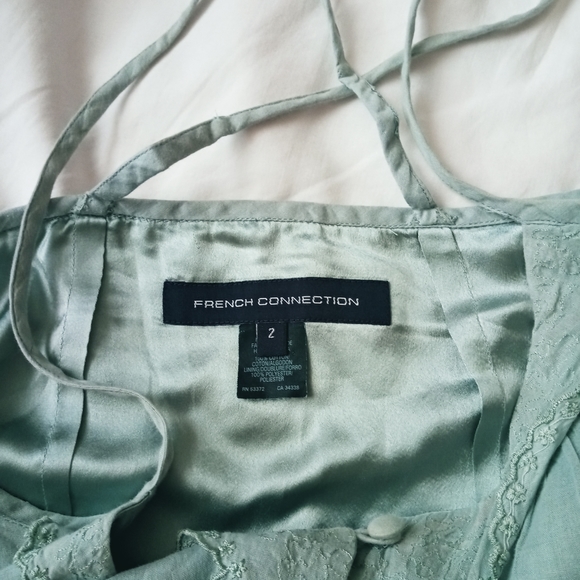 DONATED! FCUK Mint Green Strappy Dress - Picture 4 of 4